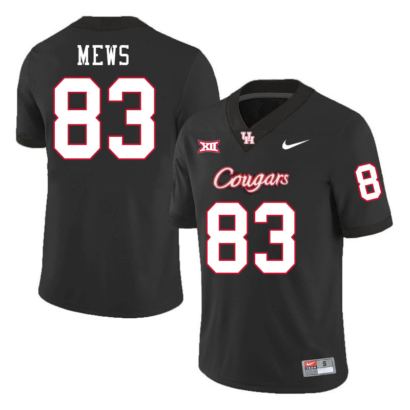 Mekhi Mews Houston Jersey,Houston Cougars #83 Mekhi Mews Jersey Youth College Uniforms-Black